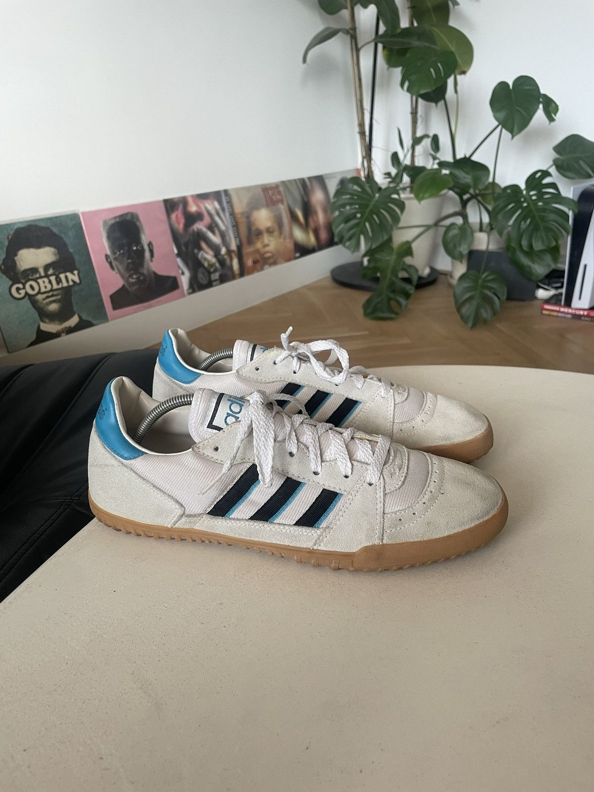 Vintage 80s Adidas Sneakers GATs Samba Hype Streetwear Sport TOP DRWR