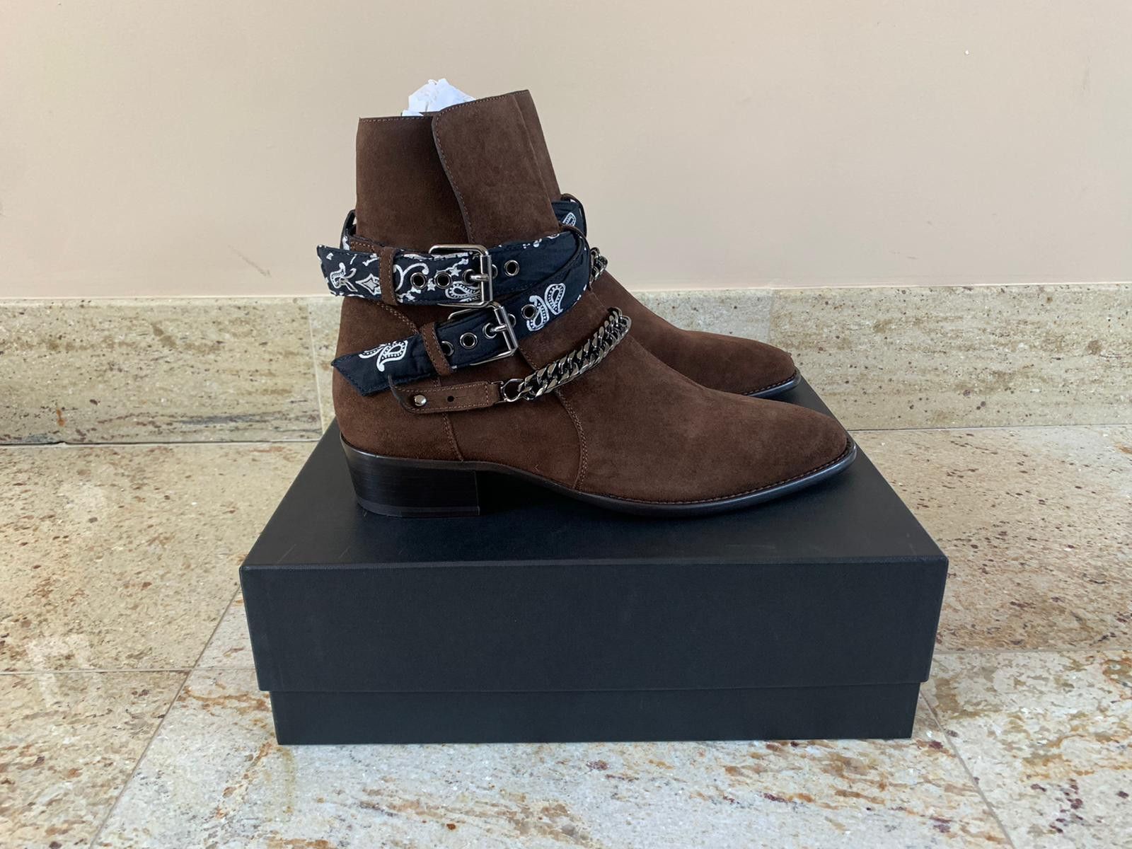 Amiri bandana boots best sale